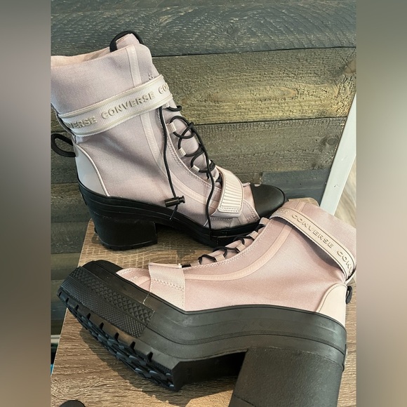 SOLD Converse GR82 XHI 2020 Love Fearlessly Amethyst Grey Purple Platform Boot - Picture 12 of 16